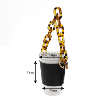 Black Fashion Casual Solid Patchwork Chains Accessories