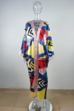 Pink Fashion Casual Sweet Print Patchwork Cardigan Outerwear
