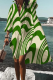 Green Fashion Print Patchwork Turndown Collar Shirt Dress Dresses