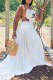 White Fashion Sexy Print Backless Letter Spaghetti Strap A Line Dresses
