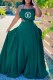 Green Fashion Sexy Print Backless Letter Spaghetti Strap A Line Dresses