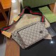 Khaki Fashion Vintage Letter Patchwork Bags