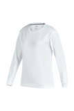 White Fashion Street Solid Patchwork O Neck Tops