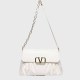 White Fashion Solid Chains Bags