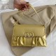 Gold Fashion Solid Chains Bags