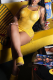 Yellow Sexy Solid Mesh Spaghetti Strap Pencil Skirt Dresses