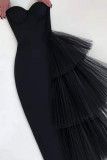 Pink Sexy Elegant Solid Patchwork Strapless One Step Skirt Dresses