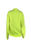 Green Casual Print Patchwork O Neck T-Shirts