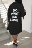Pink Casual Print Patchwork Turndown Collar Shirt Dress Dresses