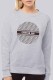 Grey Street Print Letter O Neck Tops