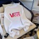 White Casual Print Letter O Neck Tops