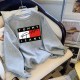 Grey Casual Print Letter O Neck Tops