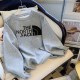 Grey Casual Print Letter O Neck Tops