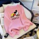 Pink Casual Character Print Letter O Neck Tops