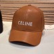 Caramel Colour Vintage Letter Patchwork Hat