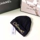 Black Street Letter Sequins Hat