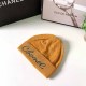 Earth Yellow Street Letter Sequins Hat