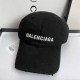 Black Simplicity Letter Letter Hat