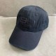 Black Casual Letter Embroidered Hat
