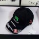 Black Casual Letter Embroidered Hat