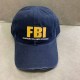 Navy Blue Casual Letter Embroidered Hat