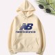 Apricot Casual Print Letter Hooded Collar Tops