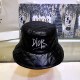 Black Vintage Letter Embroidered Hat