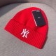 Red Street Letter Embroidered Hat