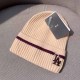 Cream White Street Letter Embroidered Hat