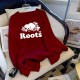 Burgundy Casual Print Letter O Neck Tops