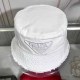 White Casual Solid Embroidered Letter Hat