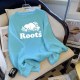 Baby Blue Casual Print Letter O Neck Tops