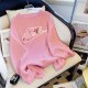 Pink Casual Print Letter O Neck Tops