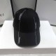 Black Street Letter Embroidered Hat