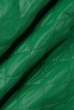 Green Casual Solid Patchwork Harlan High Waist Harlan Solid Color Bottoms