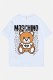 White Casual Character Print Letter O Neck T-Shirts