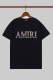 Black Casual Print Letter O Neck T-Shirts