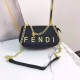 Black Simplicity Letter Chains Bags