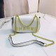 White Simplicity Letter Chains Bags