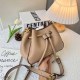 Khaki Street Letter Chains Bags