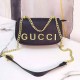 Black Simplicity Letter Chains Bags
