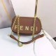 Light Brown Simplicity Letter Chains Bags