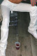 White Fashion Casual Adult Solid Pants Boot Cut Bottoms