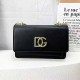 Black Simplicity Letter Chains Bags