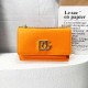 Orange Simplicity Letter Chains Bags