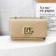 Khaki Simplicity Letter Chains Bags