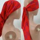 Red Casual Print Letter Hat