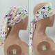 Multicolor Casual Print Patchwork Letter Hat