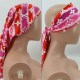 Rose Red Casual Print Patchwork Letter Hat