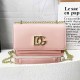 Pink Simplicity Letter Chains Bags